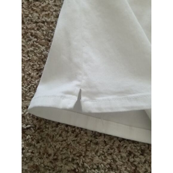 Lane Bryant White Pedal Pusher Capri Pants Women 22 MidRise 5 Pocket Stretch NEW - Picture 8 of 10